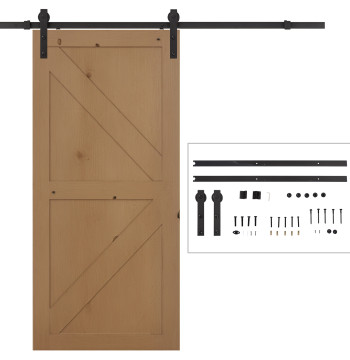 Kit accessori per porte scorrevoli Porta di montaggio Set di parti metalliche Rulli in acciaio al carbonio