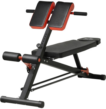 Banco de haltere Inclinação com 4 níveis de altura ajustável 64x146x73.5-85cm