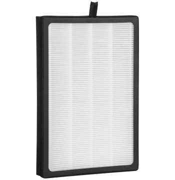Filtro de Substituição HEPA H13 para Purificador de Ar com Função de Eliminar Virus Poeira e Alérgenos Filtro de Carvão Ativo para Utilização por 6 Meses 35,5x23,9x3,8cm Branco