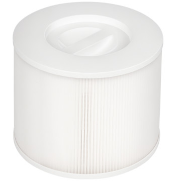 Filtro de Substituição H13 HEPA para Purificador de Ar com Função de Eliminar Virus Poeira e Alérgenos Filtro de Carvão Ativado para Utilização por 6 Meses 19,3x19,3x14,8cm Branco
