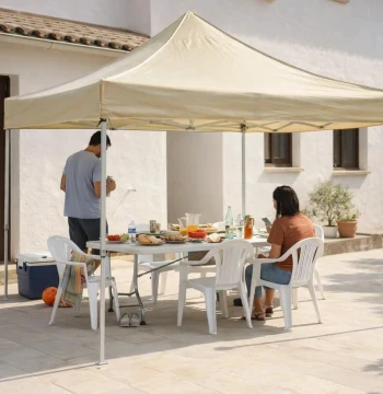 Tienda 2x2 Eco – Plegable y Portátil para Eventos