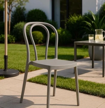 Chaise Woda - Chaise de Jardin Scandinave Légère et Durable