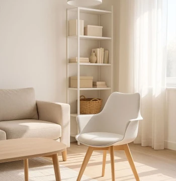 Cadeirão Synk - Poltrona Nórdica Confortável para Sala
